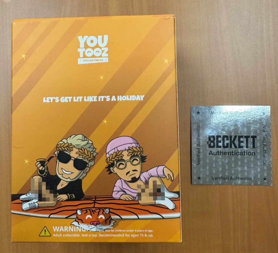 Yung Gravy Signed Autographed You Tooz #8 Beckett COA Authentication, изображение 5