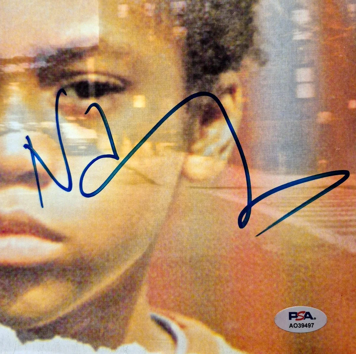 NAS SIGNED AUTOGRAPHED ILLMATIC ALBUM VINYL RARE JAY-Z IT WAS WRITTEN PSA COA 8, изображение 2