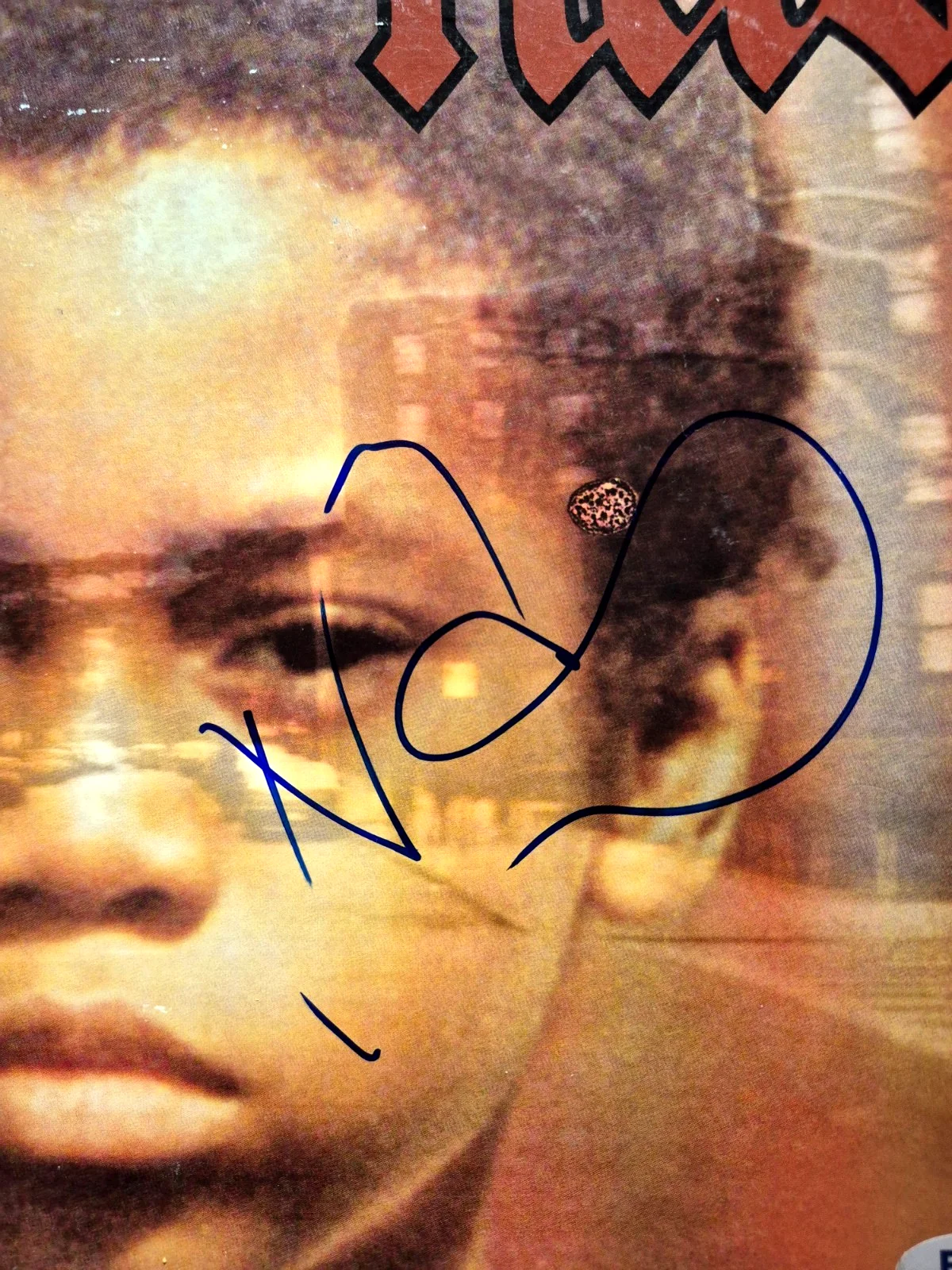 NAS SIGNED AUTOGRAPHED ILLMATIC ALBUM VINYL RARE JAY-Z IT WAS WRITTEN PSA COA 5, изображение 2