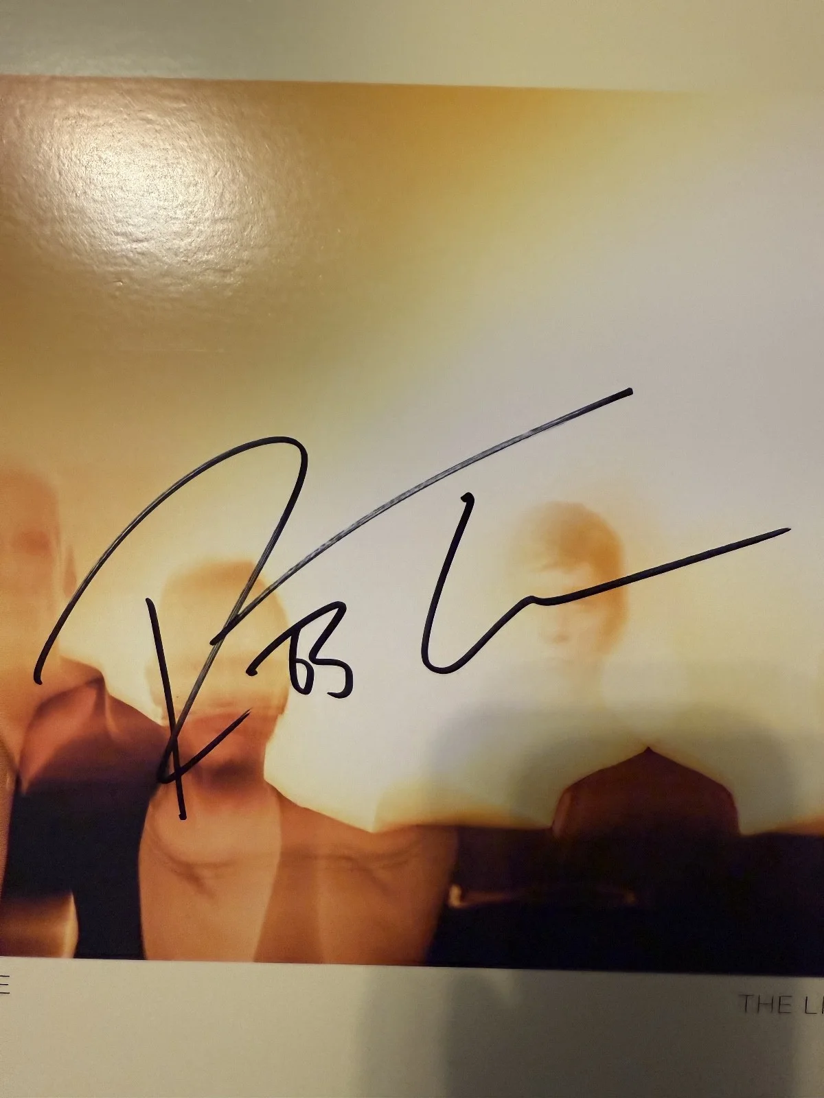 Rob Thomas signed Matchbox Twenty Where The Light Goes 12" lp album, image 2