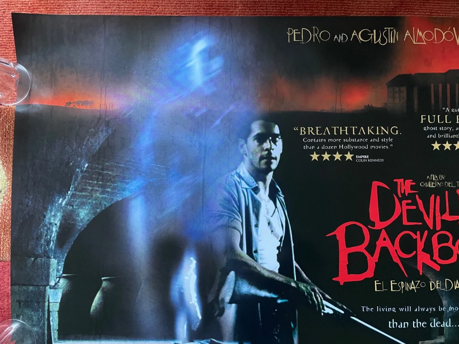 THE DEVIL'S BACKBONE (2001) Original UK Quad Film Poster - Guillermo del Toro, изображение 2