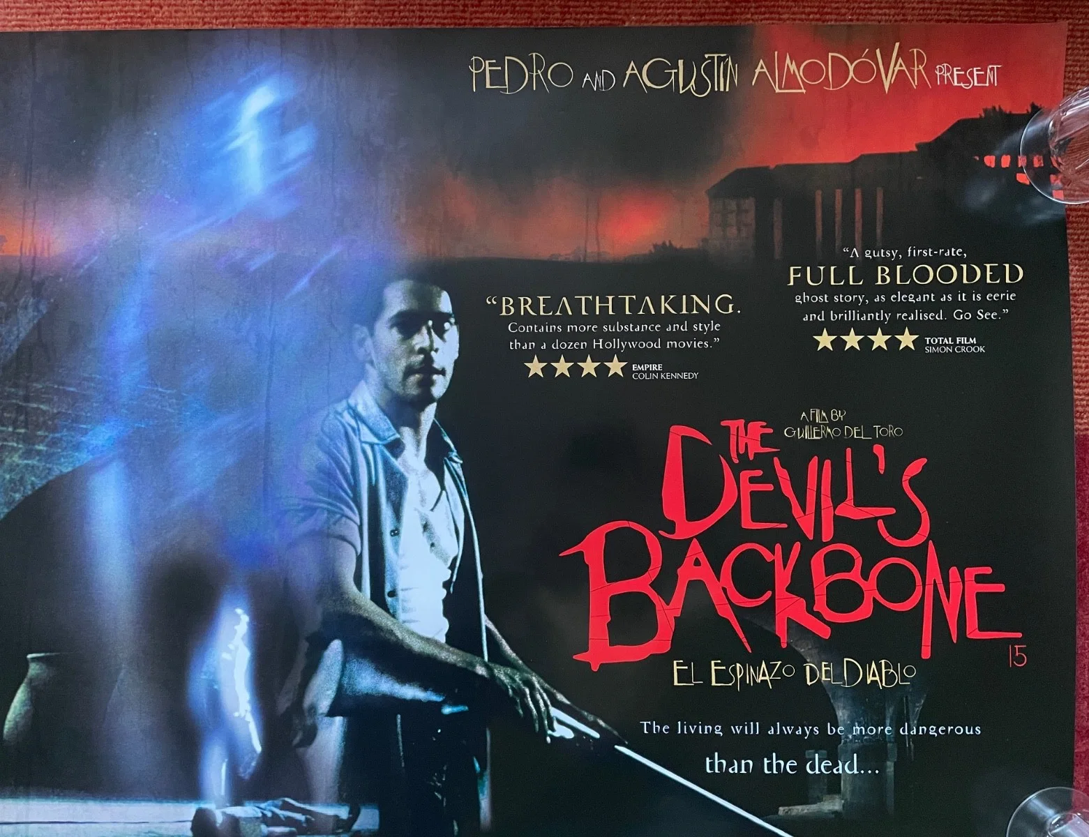 THE DEVIL'S BACKBONE (2001) Original UK Quad Film Poster - Guillermo del Toro, изображение 3
