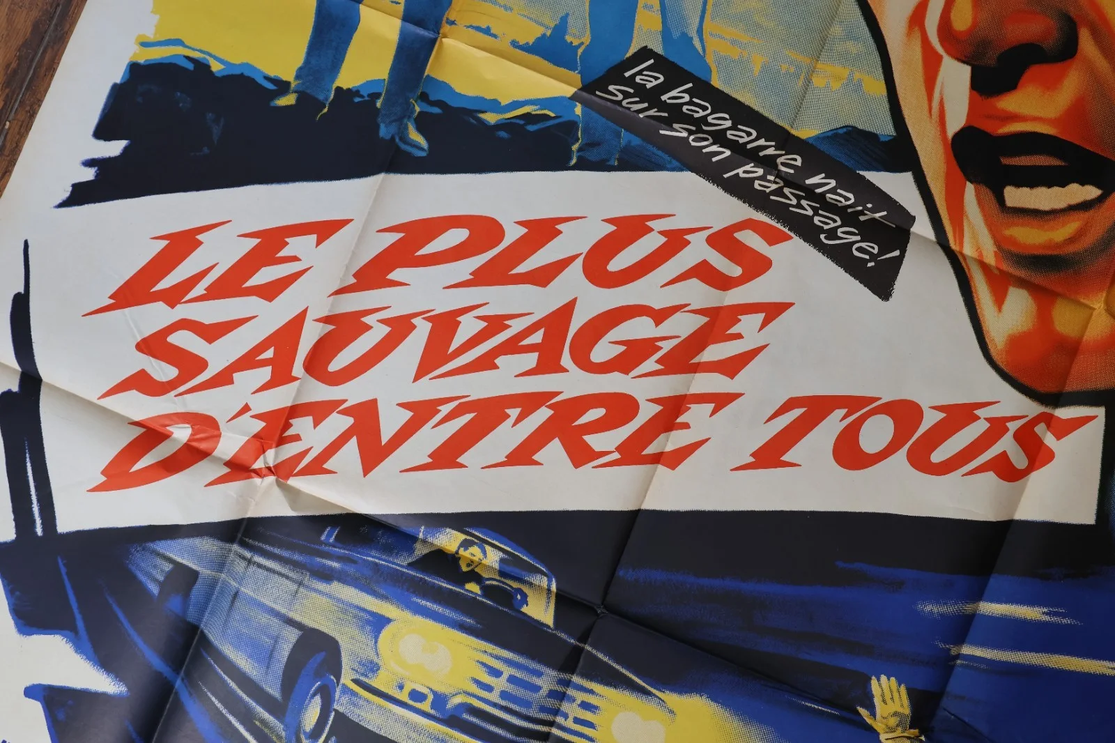 'Hud' Original French one panel Film Movie Poster 1963, изображение 5