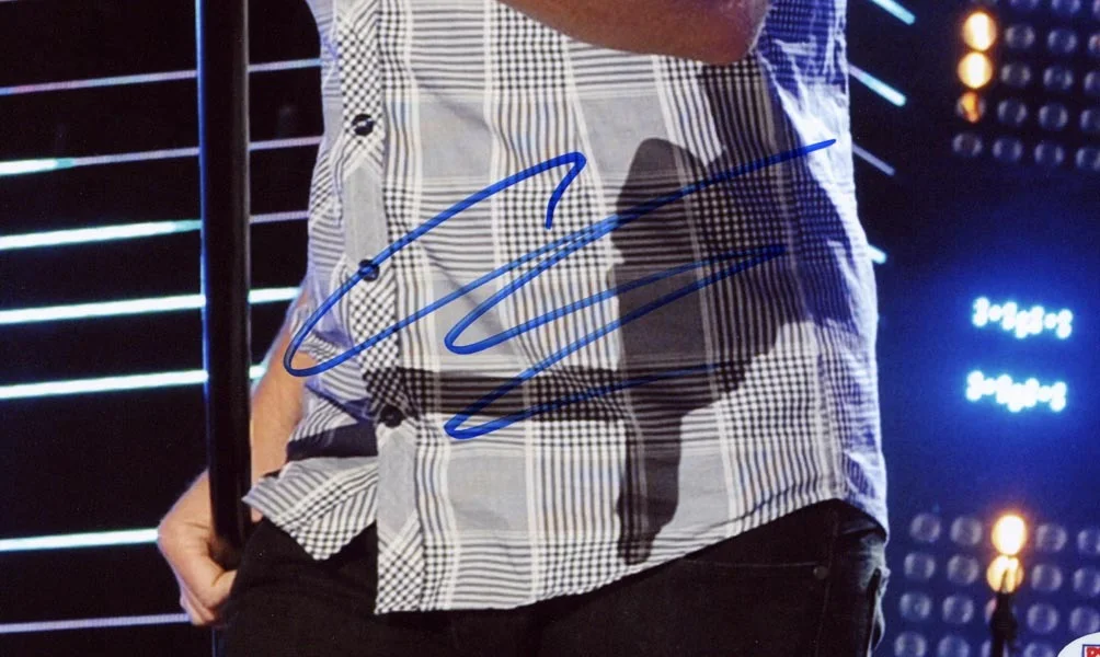 CHARLES KELLEY SIGNED AUTOGRAPHED 11x14 PHOTO LADY ANTEBELLUM PSA/DNA, image 2
