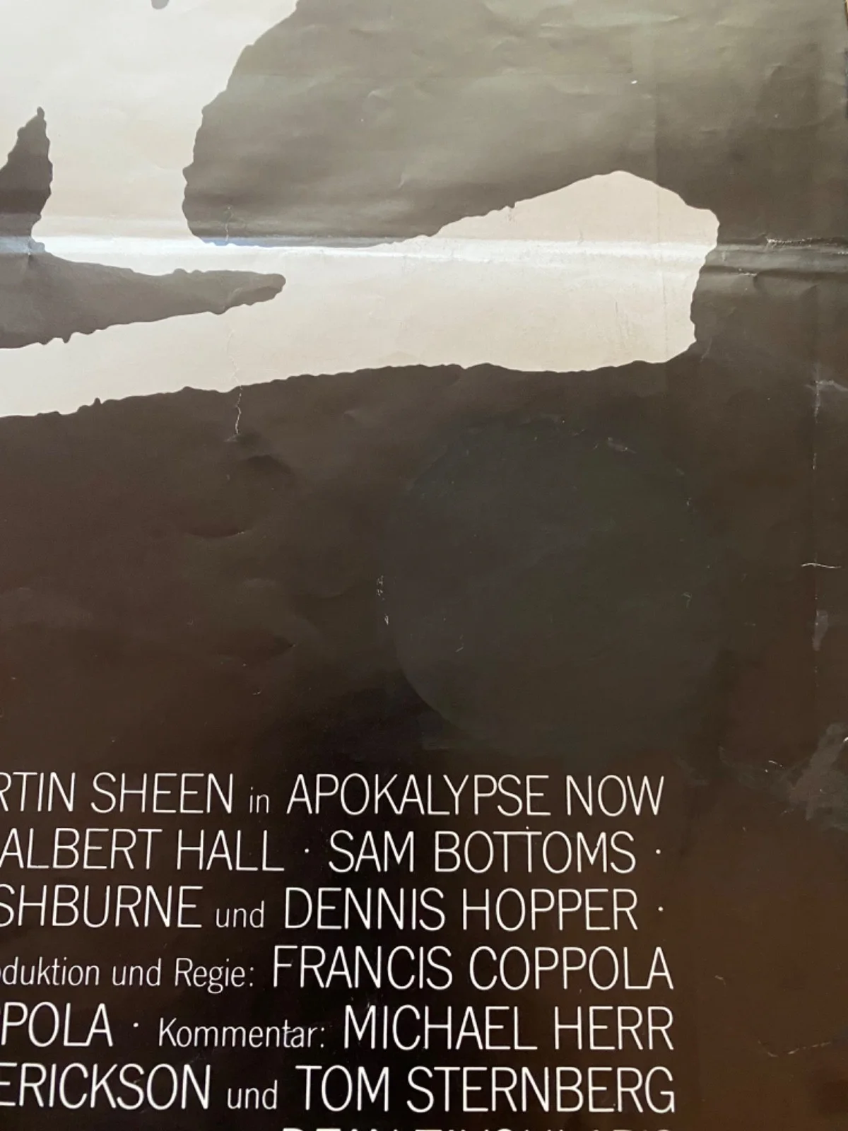 APOCALYPSE NOW GERMAN A0 33x47 movie poster MARLON BRANDO COPPOLA BOB PEAK, изображение 4