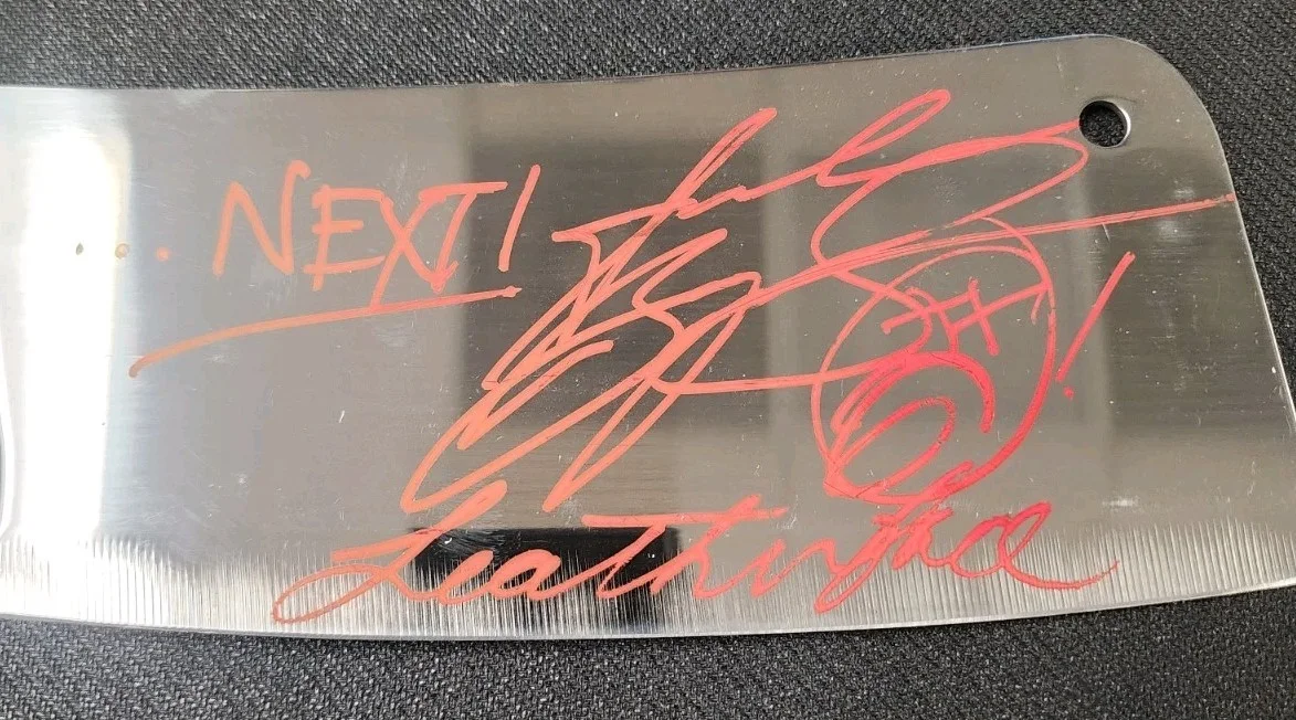 Andrew Bryniarski — Andrew Bryniarski Signed Cleaver Leatherface & Next Inscription Beckett X71055, изображение 2