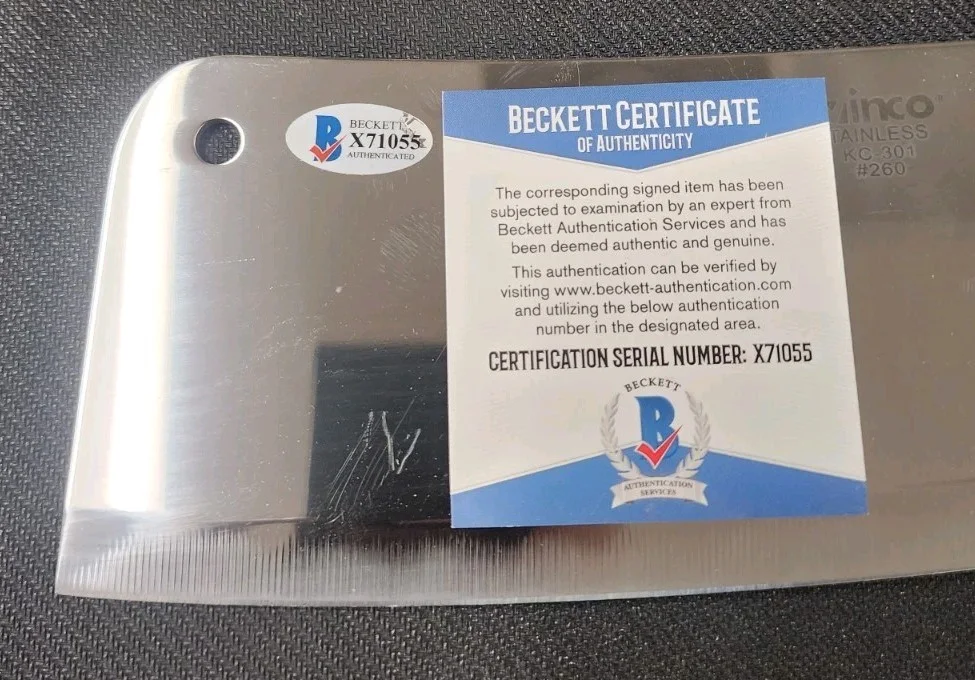 Andrew Bryniarski — Andrew Bryniarski Signed Cleaver Leatherface & Next Inscription Beckett X71055, изображение 3