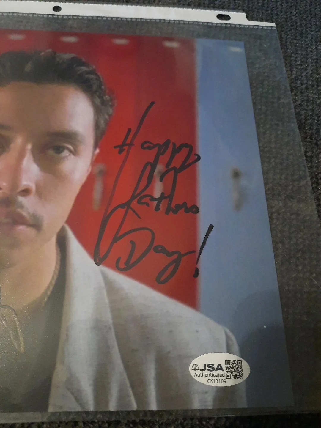 Efren Ramirez — Efren Ramirez Signed Autographed 8x10 Photo NAPOLEON DYNAMITE Vote For Pedro, изображение 3