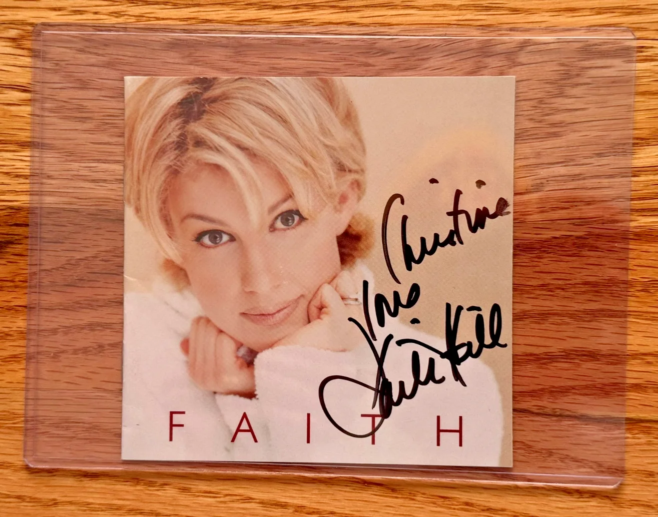 Signed Country Music CD Cover Inserts Autographed Faith Hill Joe Diffie - Choice, изображение 3