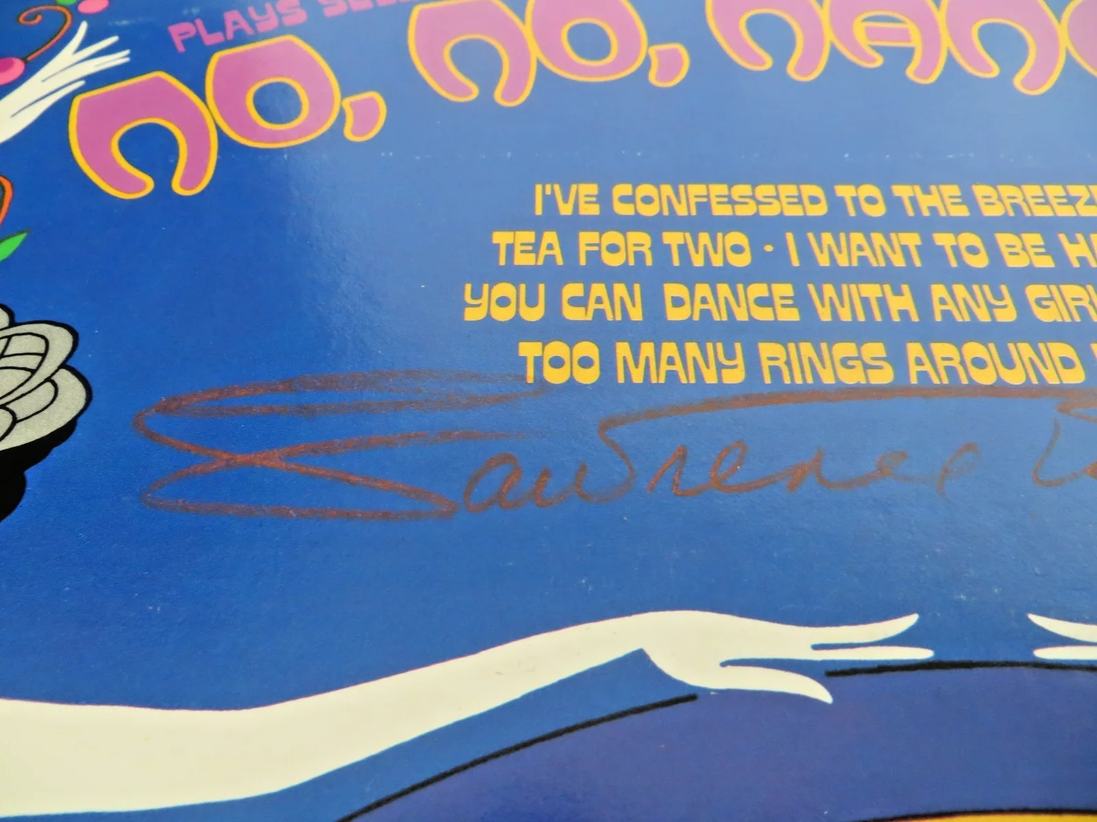 LAWRENCE WELK SIGNED AUTOGRAPHED No, No, Nanette RECORD ALBUM LP, image 2