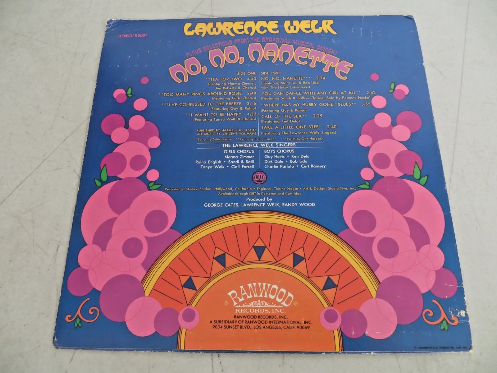 LAWRENCE WELK SIGNED AUTOGRAPHED No, No, Nanette RECORD ALBUM LP, image 4