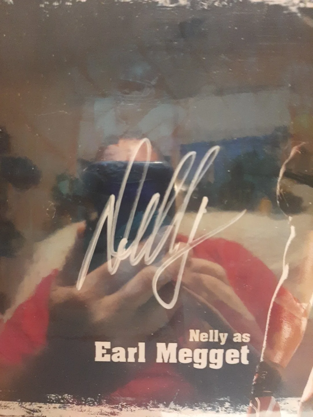 NELLY AUTOGRAPHED " EARL MEGGET " 8X10 PHOTO, изображение 2
