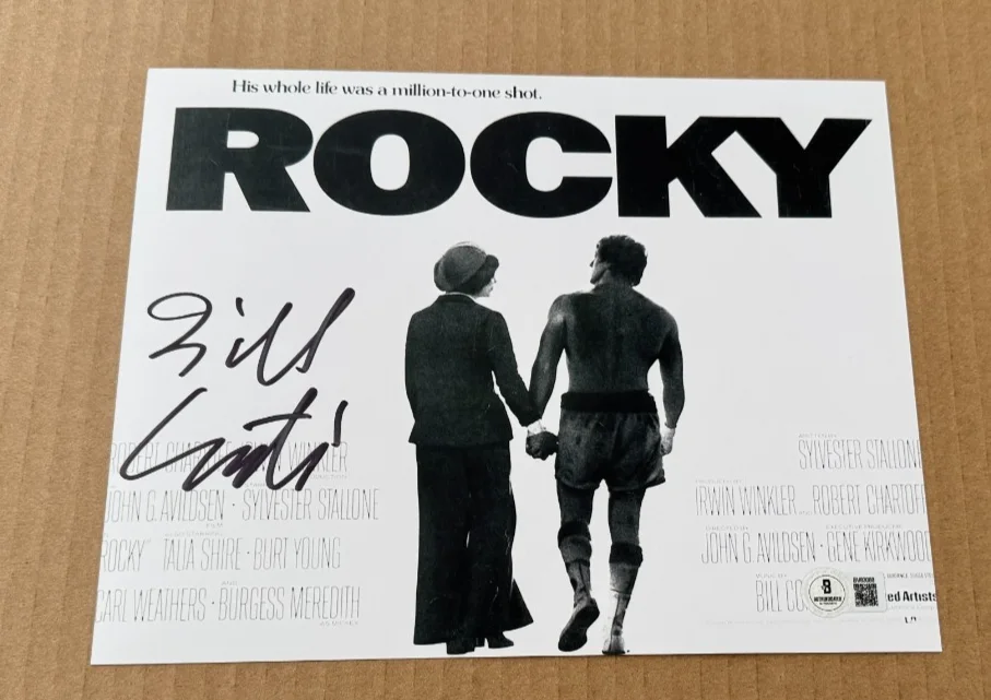 BILL Conti — BILL CONTI SIGNED ROCKY 8X10 PHOTO BECKETT COA ROCKY MUSIC COMPOSER #3