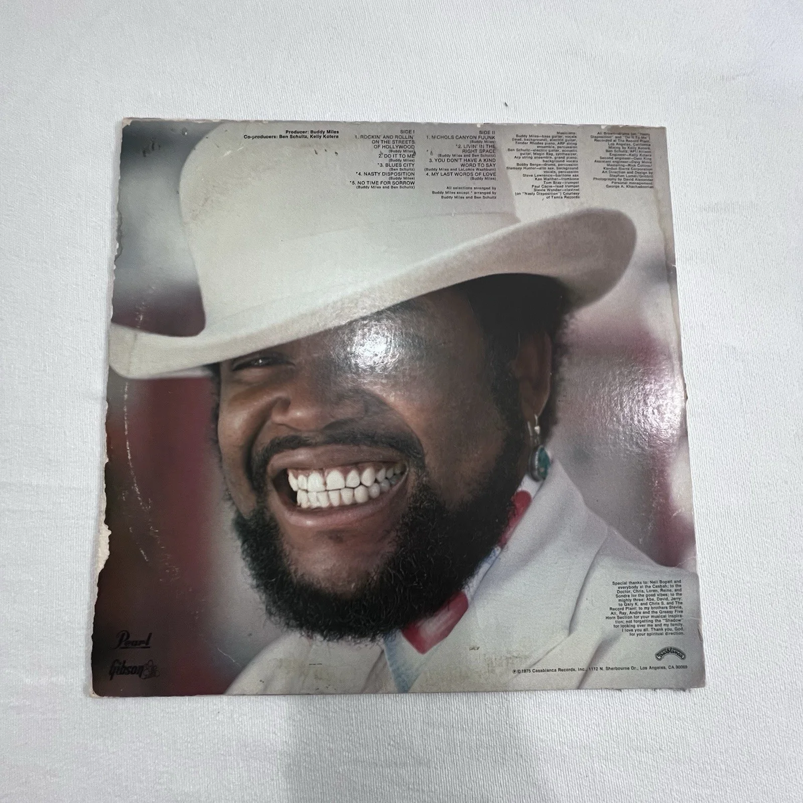 Buddy Miles More Miles Per Gallon LP Vinyl Casablanca Funk Soul Rock, изображение 2