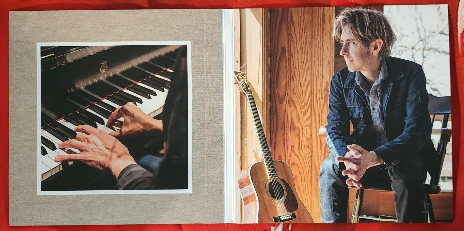 Eric Johnson Signed Autographed promotional photo card with ej CD, image 4