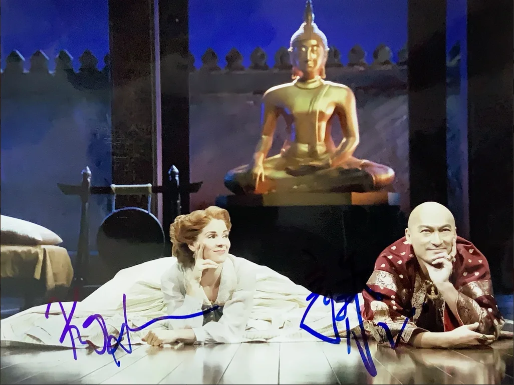 ken watanabe — Ken Watanabe & Kelli O'Hara signed The King & I 11x14 Photo - Exact Proof