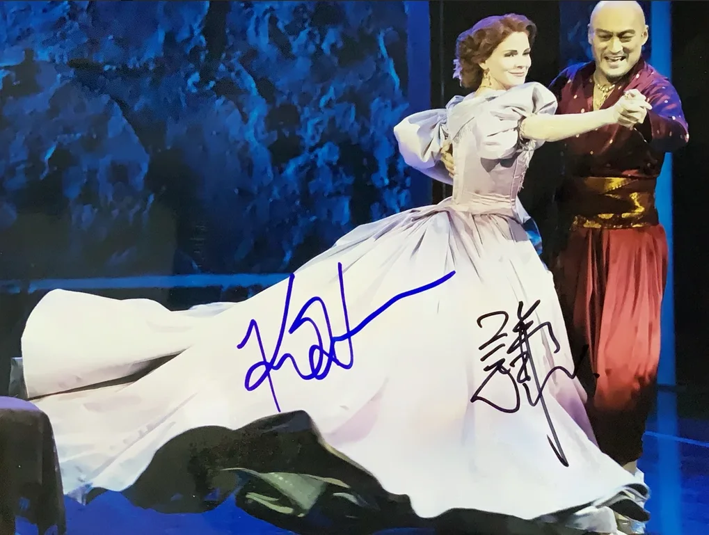 Ken Watanabe — Ken Watanabe & Kelli O'Hara signed The King & I 11x14 Photo - Exact Proof