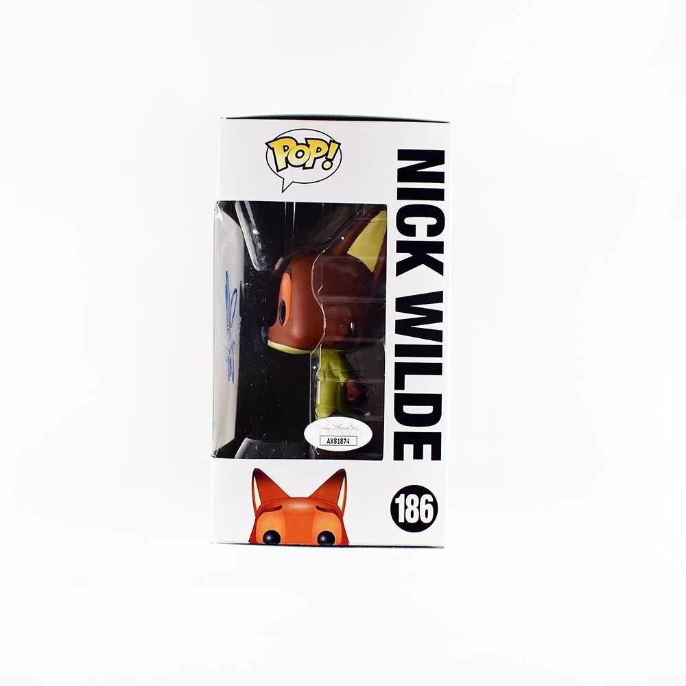 A Star — Jason Bateman Zootopia Nick Wilde Funko Pop Hand Signed Autographed JSA COA, изображение 2