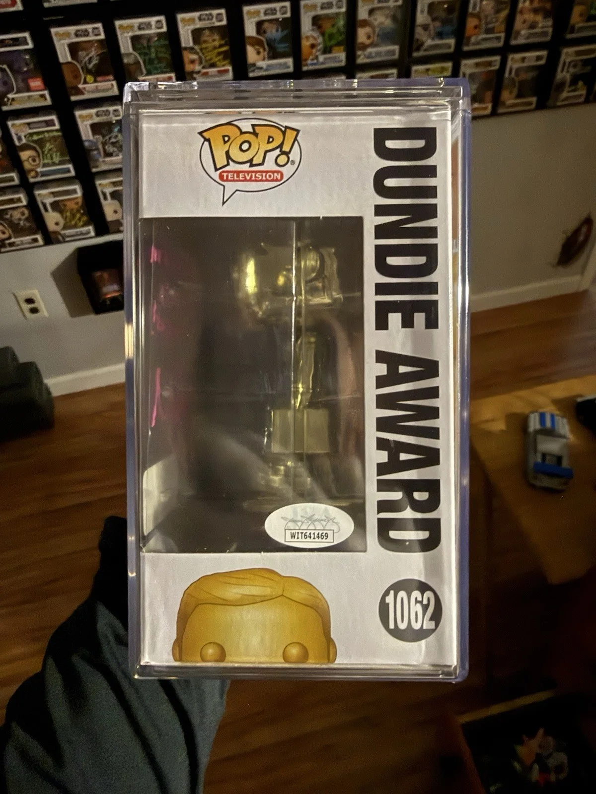Jenna Fischer — Jenna Fischer Signed Dundie Funko Pop JSA The Office Pam Bessly Auto W/ Quote!, изображение 2