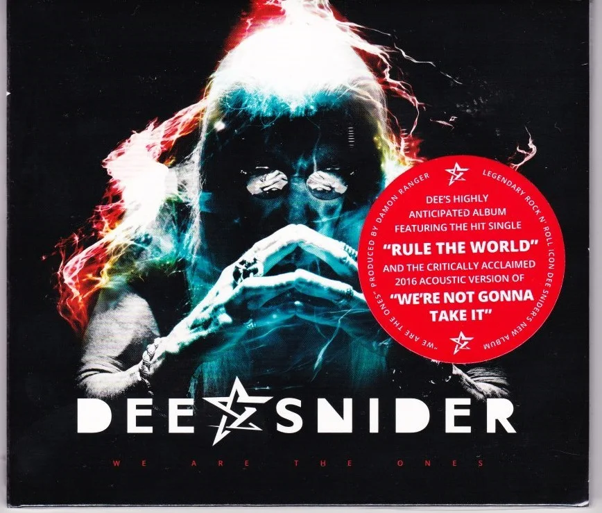 Dee Snider of Twisted Sister Signed Autographed solo CD We Are The Ones, изображение 2