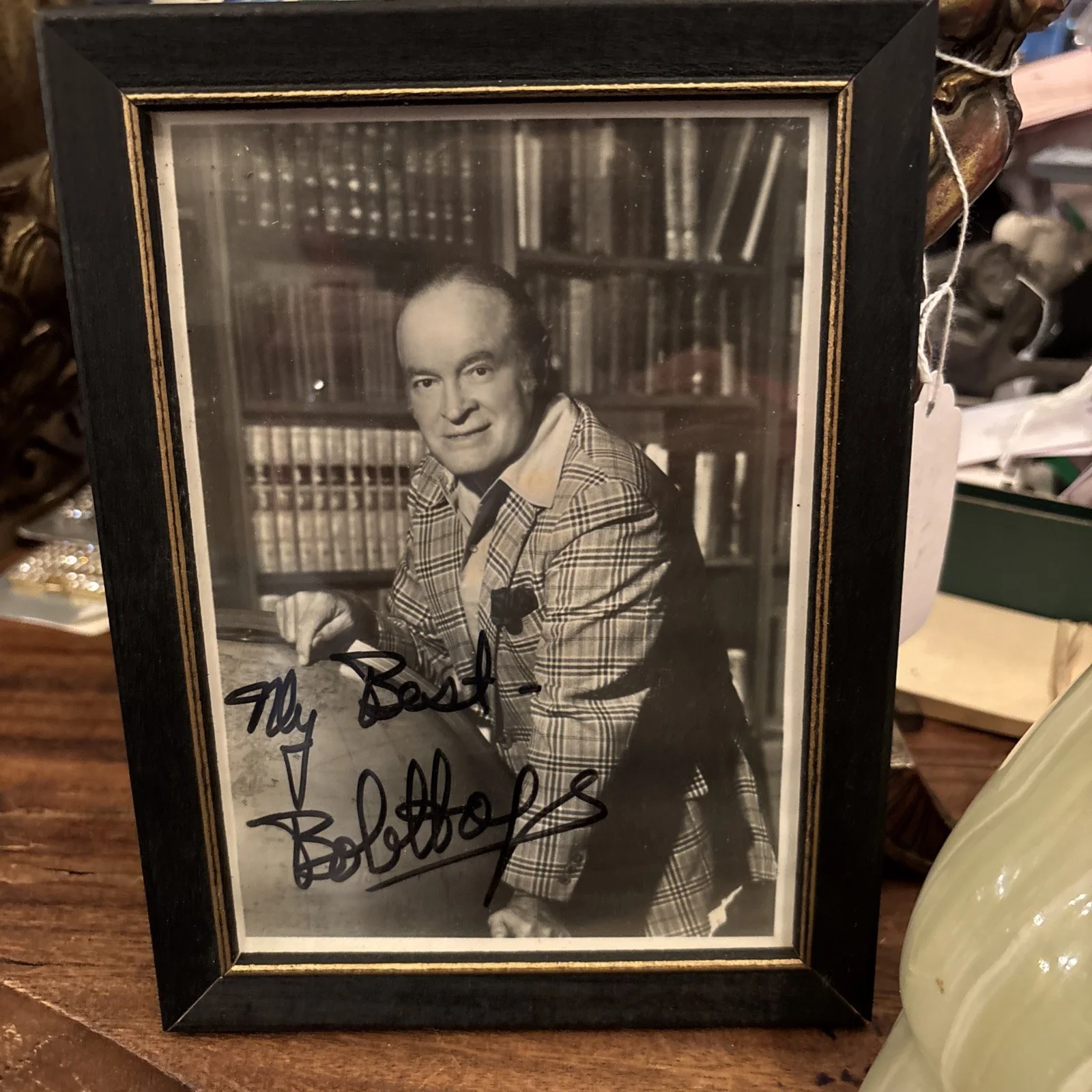 Bob Hope — bob hope signed photo Memorabilia Framed - 6x 8, image 5