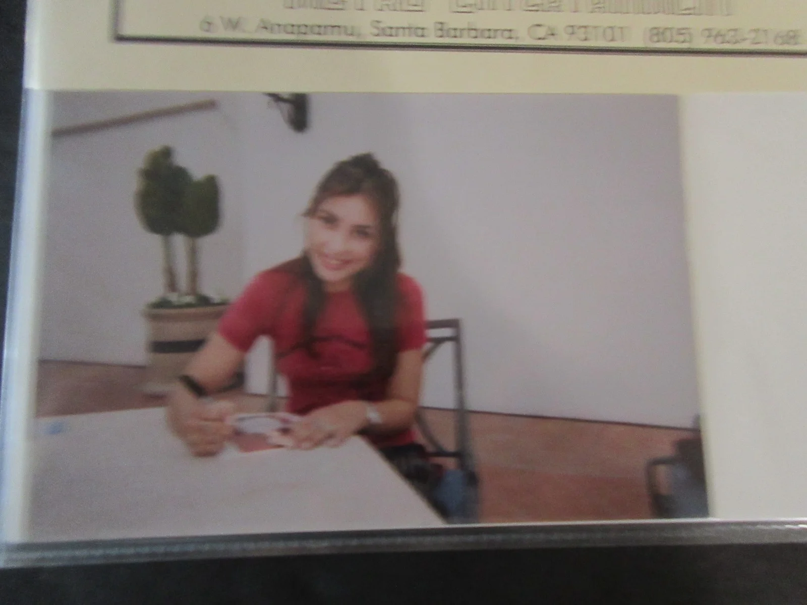 IYARI LIMON — IYARI LIMON - AUTOGRAPH 8X10 COLOR PHOTO COAa, изображение 4