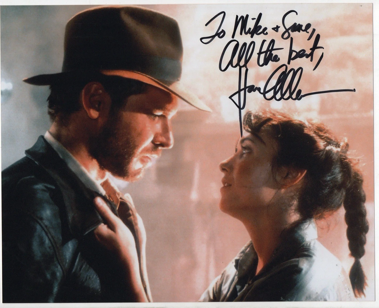 Karen Allen — Karen Allen Autographed Signed 8x10” Raiders Lost Ark Indy Color Photo W/COA
