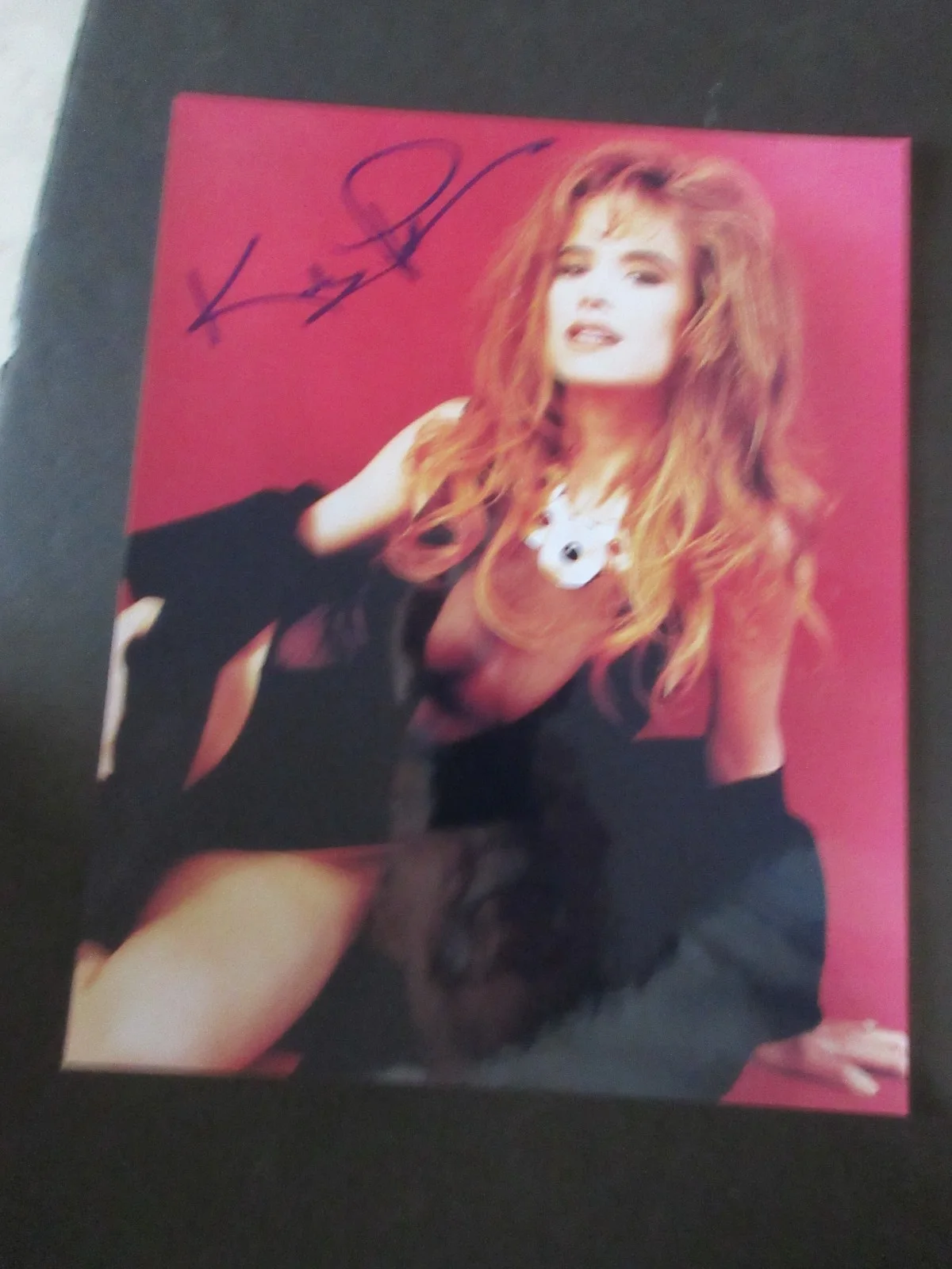 KELLY PRESTON — KELLY PRESTON - AUTOGRAPH 8X10 COLOR PHOTO COAa, изображение 5