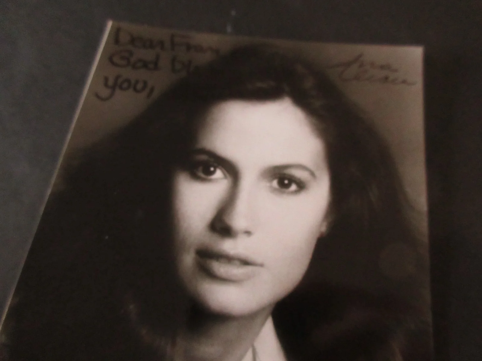 ANA ALICIA - AUTOGRAPH 5X7 B, W PHOTO COA — ANA ALICIA - AUTOGRAPH 5X7 B&W PHOTO COAa, image 4