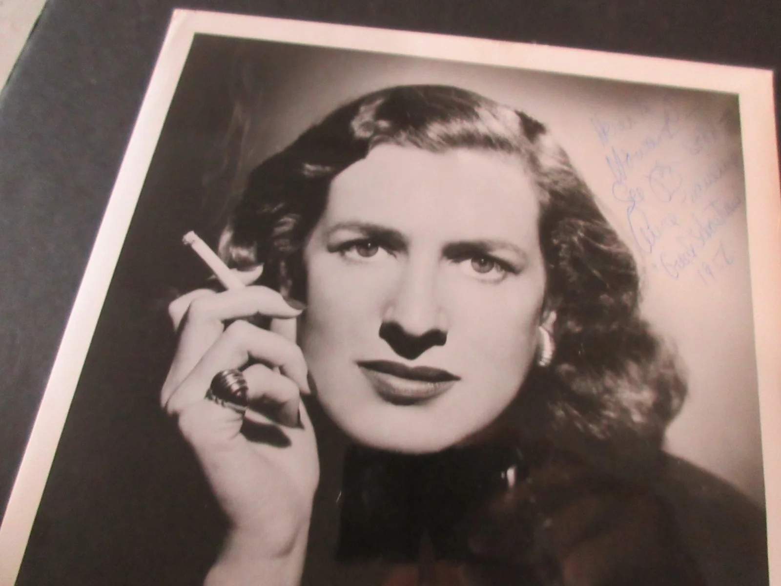 RARE ANNE FRANEIUX - AUTOGRAPH 8X10 B, W PHOTO COA — RARE ANNE FRANEIUX - AUTOGRAPH 8X10 B&W PHOTO COAa, изображение 4