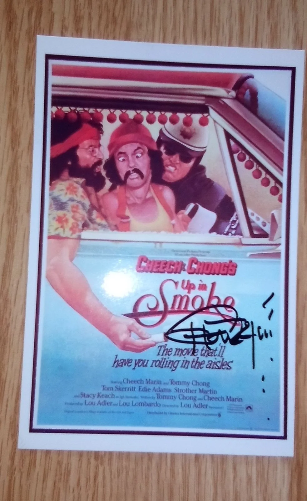 Tommy Chong — Tommy Chong Signed 4X6 Photo Up In Smoke That 70 Show Zootopia Autographed, изображение 4