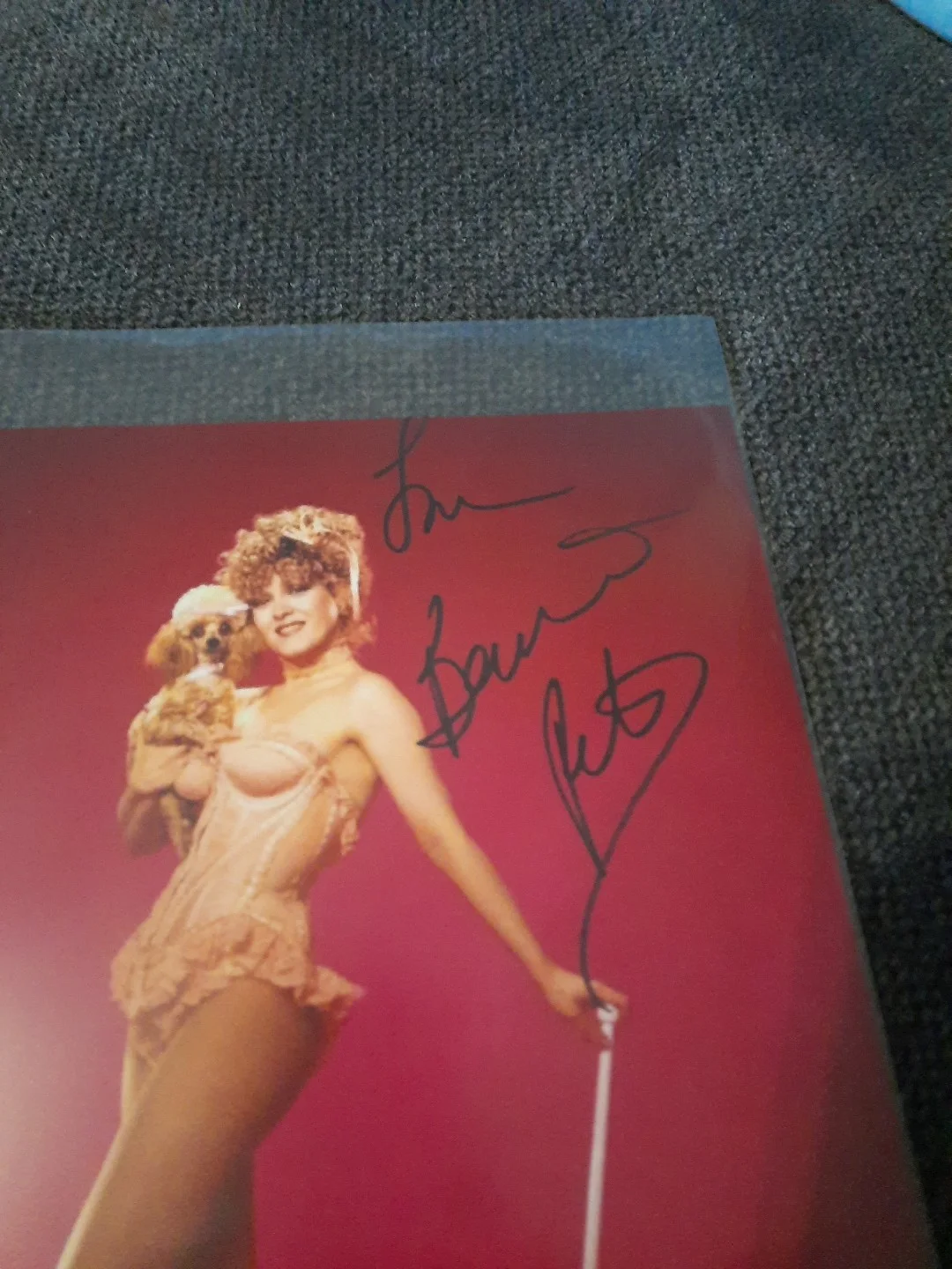 Bernadette Peters — Bernadette Peters Actor Autographed 8x10 Photo With COA JSA Movie Legend, изображение 2
