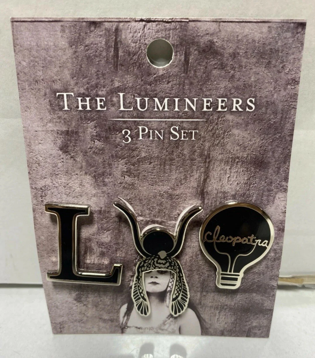 THE LUMINEERS 3 New Lapel PIN SET, image 2