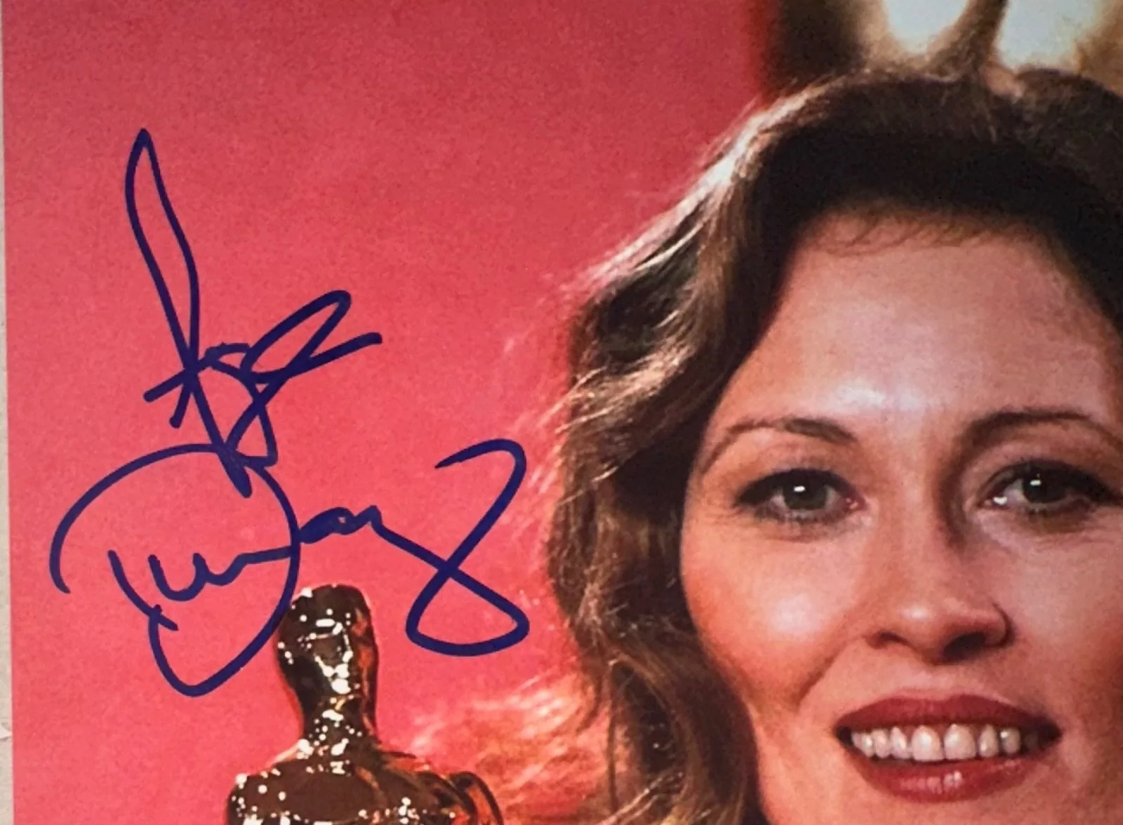 FAYE DUNAWAY SIGNED PHOTO 8 X 10 AUTOGRAPHED BONNIE AND CLYDE, image 2