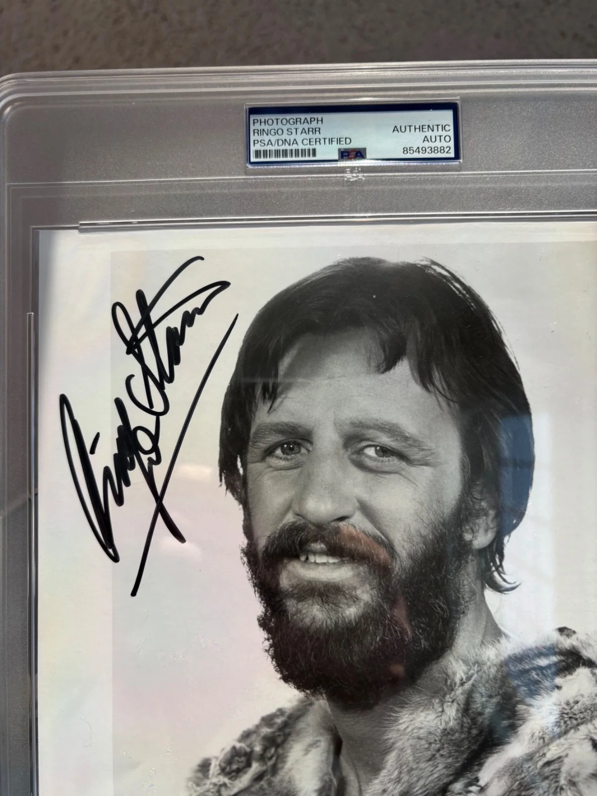 🔥🔥RARE THE BEATLES RINGO STARR SIGNED 8x10 PHOTO PSA/DNA CERTIFIED !🔥🔥, image 3