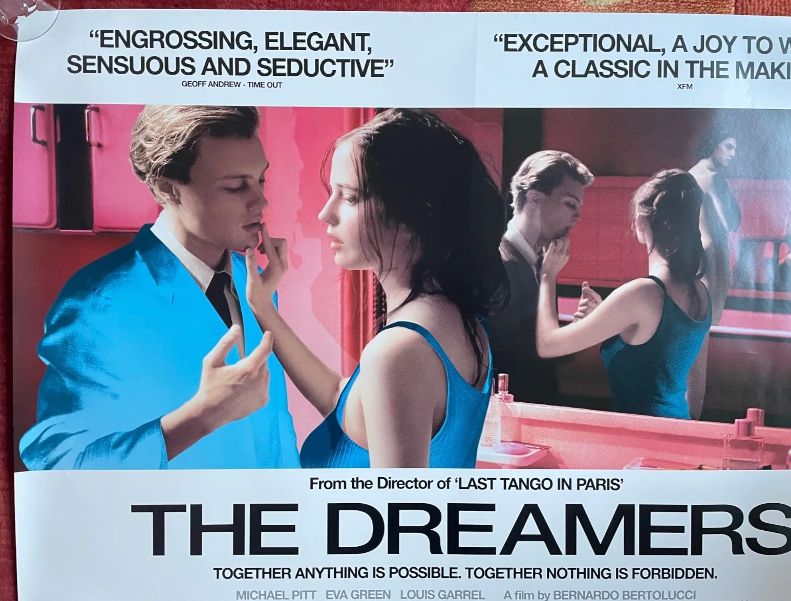 THE DREAMERS (2003) Original UK Movie Double Sided Quad Film Poster - Eva Green, изображение 2