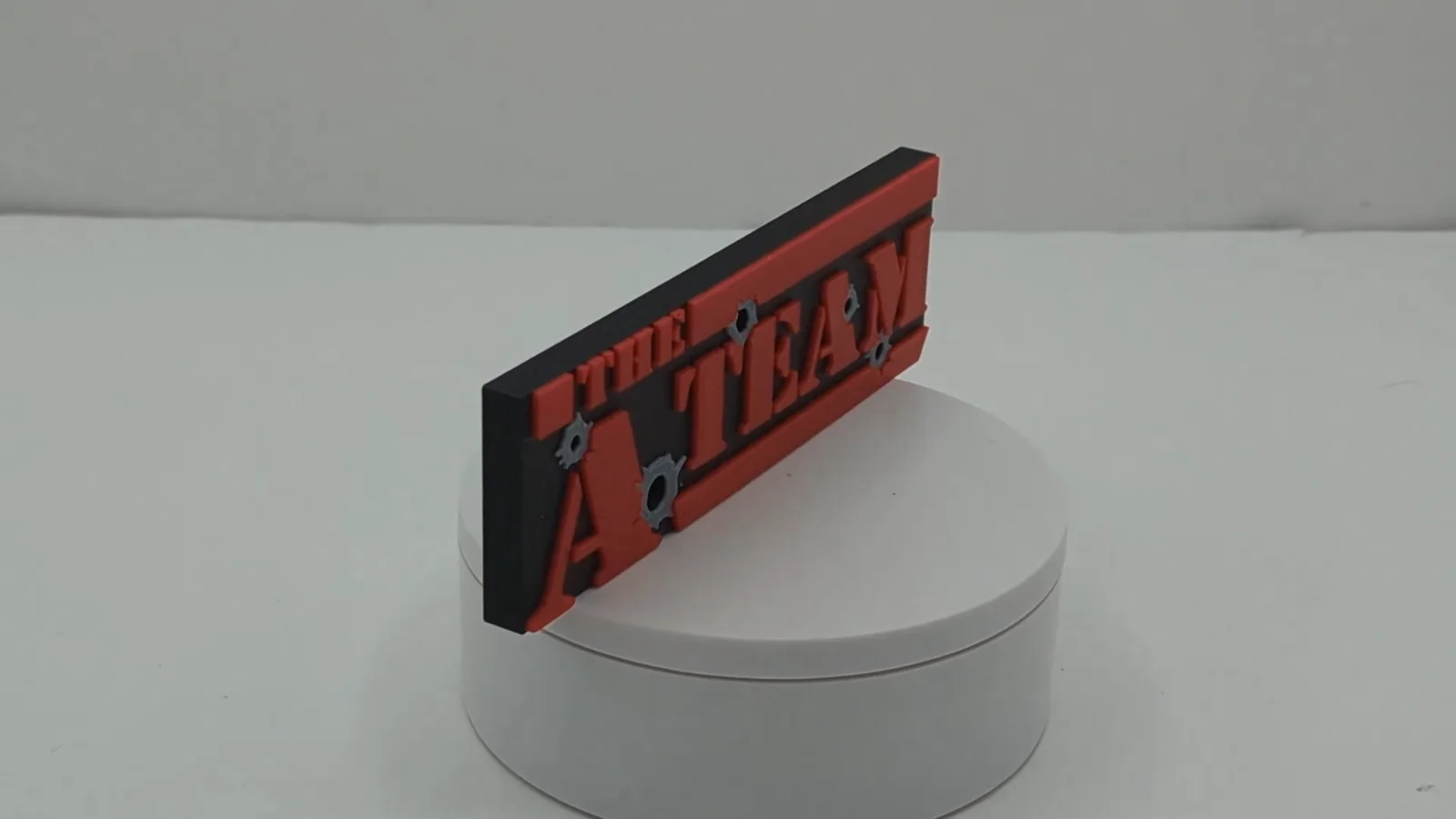 The A-Team (v1) - 3D Printed logo - Desk, Door or Wall art, изображение 2