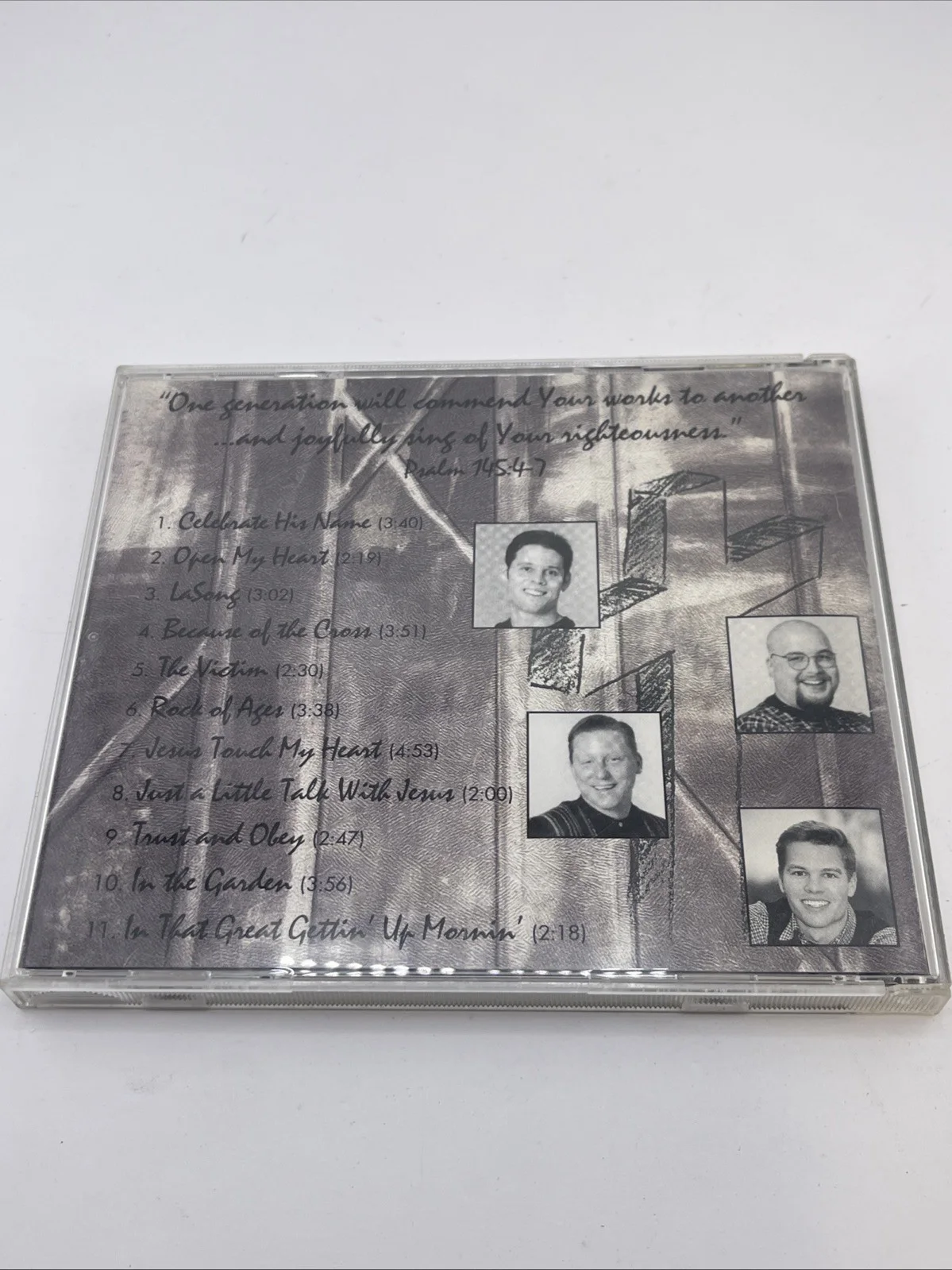 One Generation – Because of the Cross – Christian / Gospel – Signed CD, image 2
