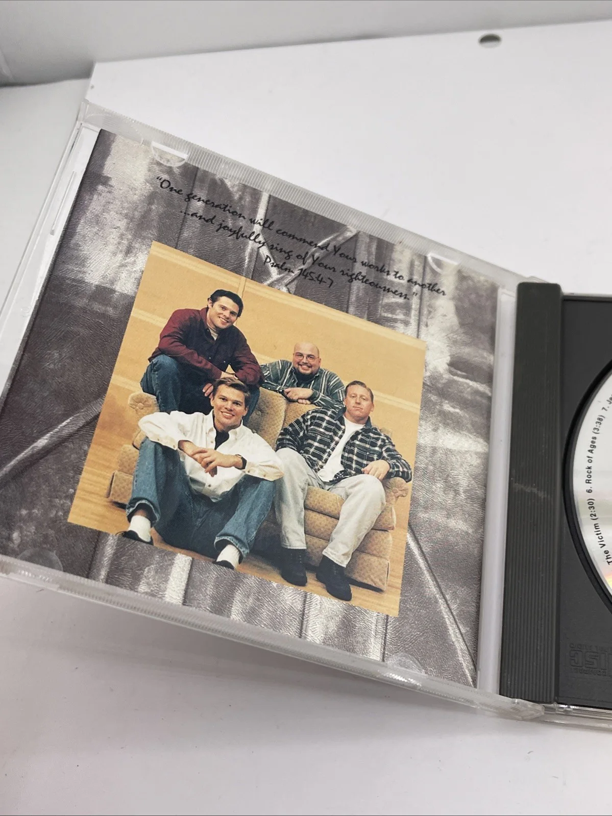 One Generation – Because of the Cross – Christian / Gospel – Signed CD, image 4