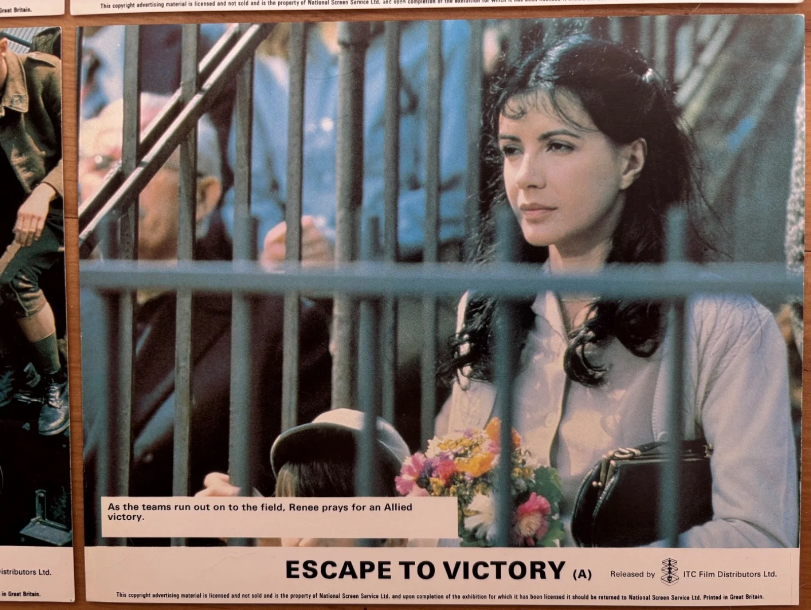 6 original 10x8 FOH fillm stills ESCAPE TO VICTORY 1981 exc cond, изображение 3