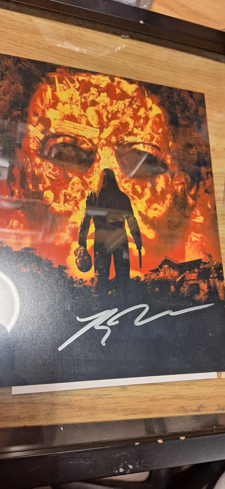 Michael Myers Halloween Signed Photo - Autographed Nick Castle - COA, image 2