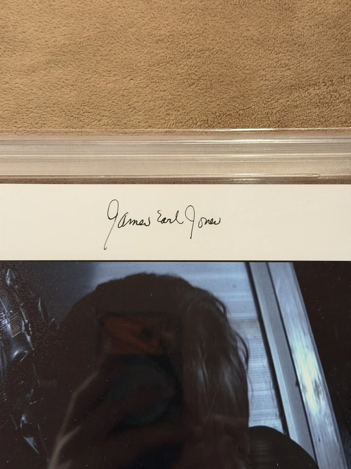 James Earl Jones — James Earl Jones Dave Prowse Signed 8x10 Photo PSA AUTO AUTHENTIC Darth Vader, image 3