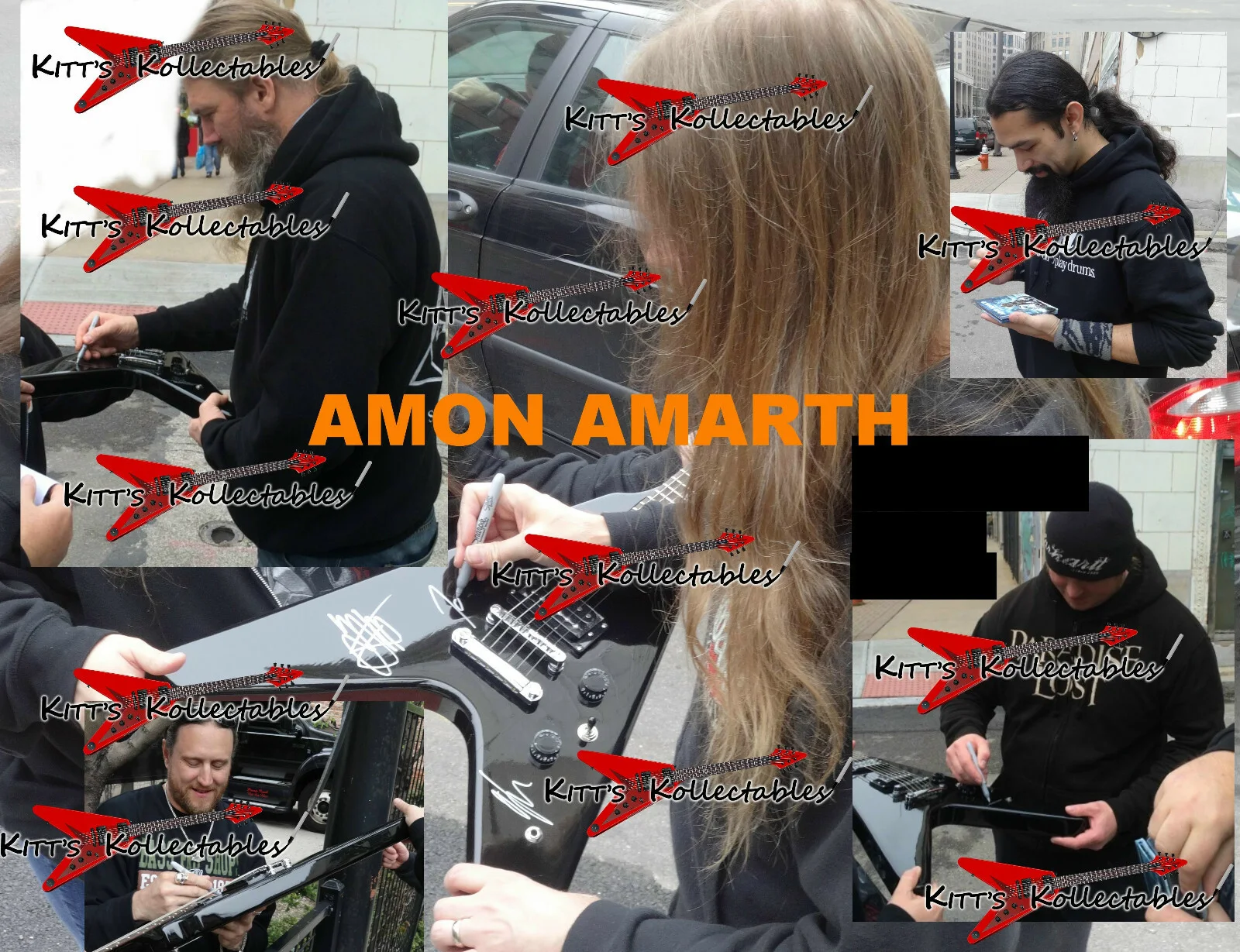 SIGNED AMON AMARTH AUTOGRAPHED ODEN ON CD CERTIFIED AUTHENTIC JSA COA # RR04329, image 4