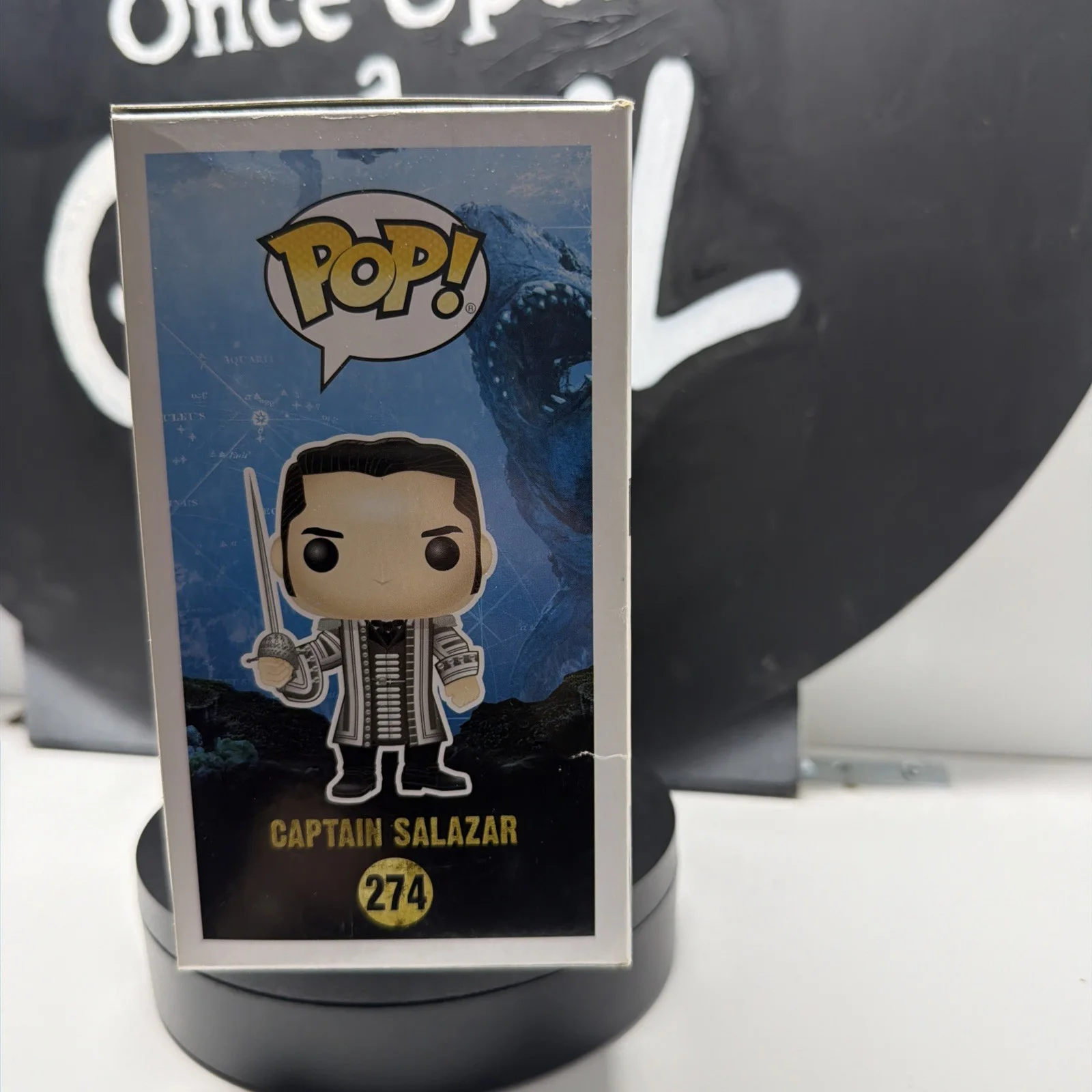 Javier Bardem Signed Funko Captain Salazar 274 Pirates of the Caribbean ACOA, изображение 5