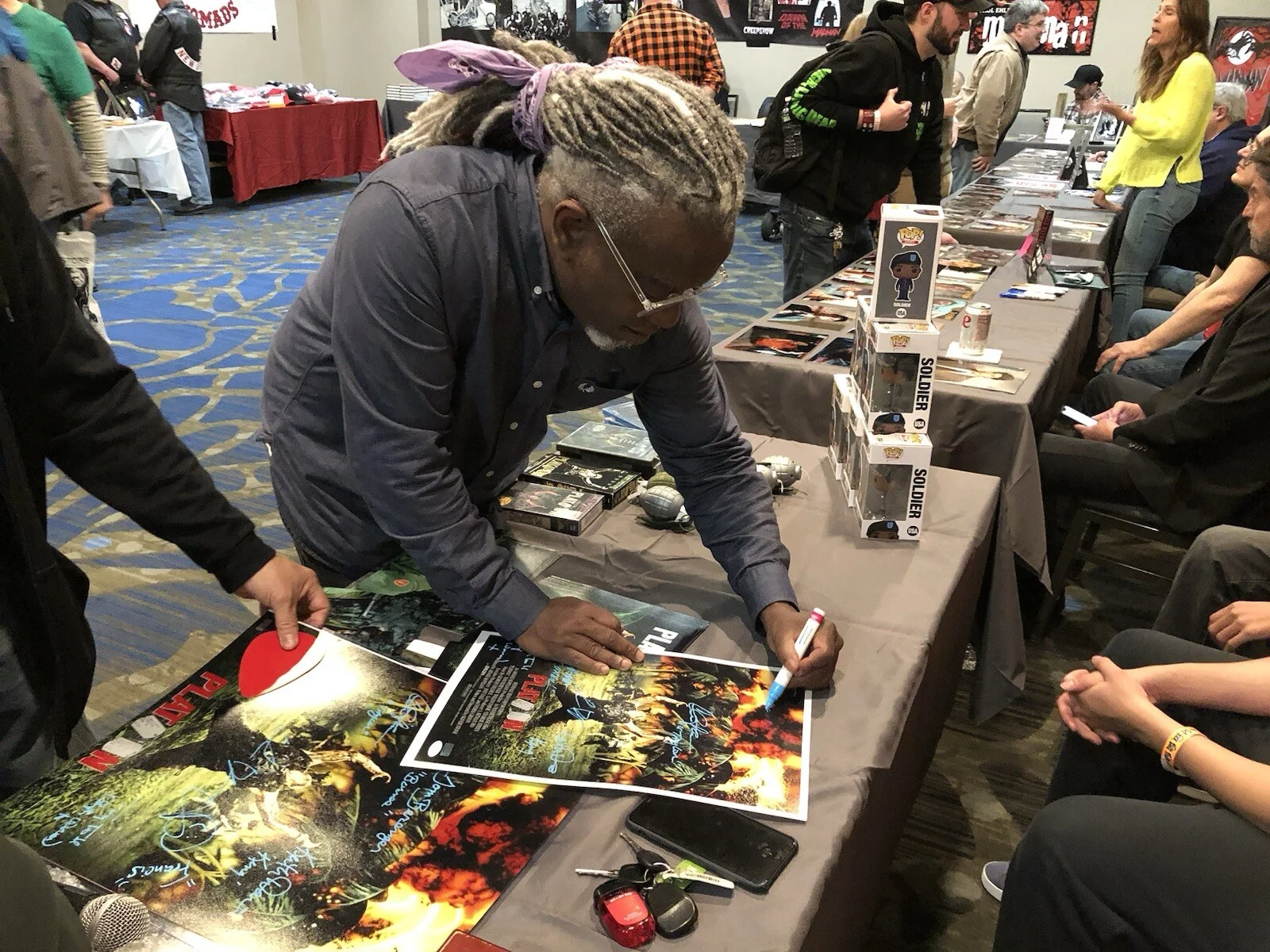 Corey Glover — “Sale!” Corey Glover “Platoon” Signed 8x10 Photo JSA Certified, image 2