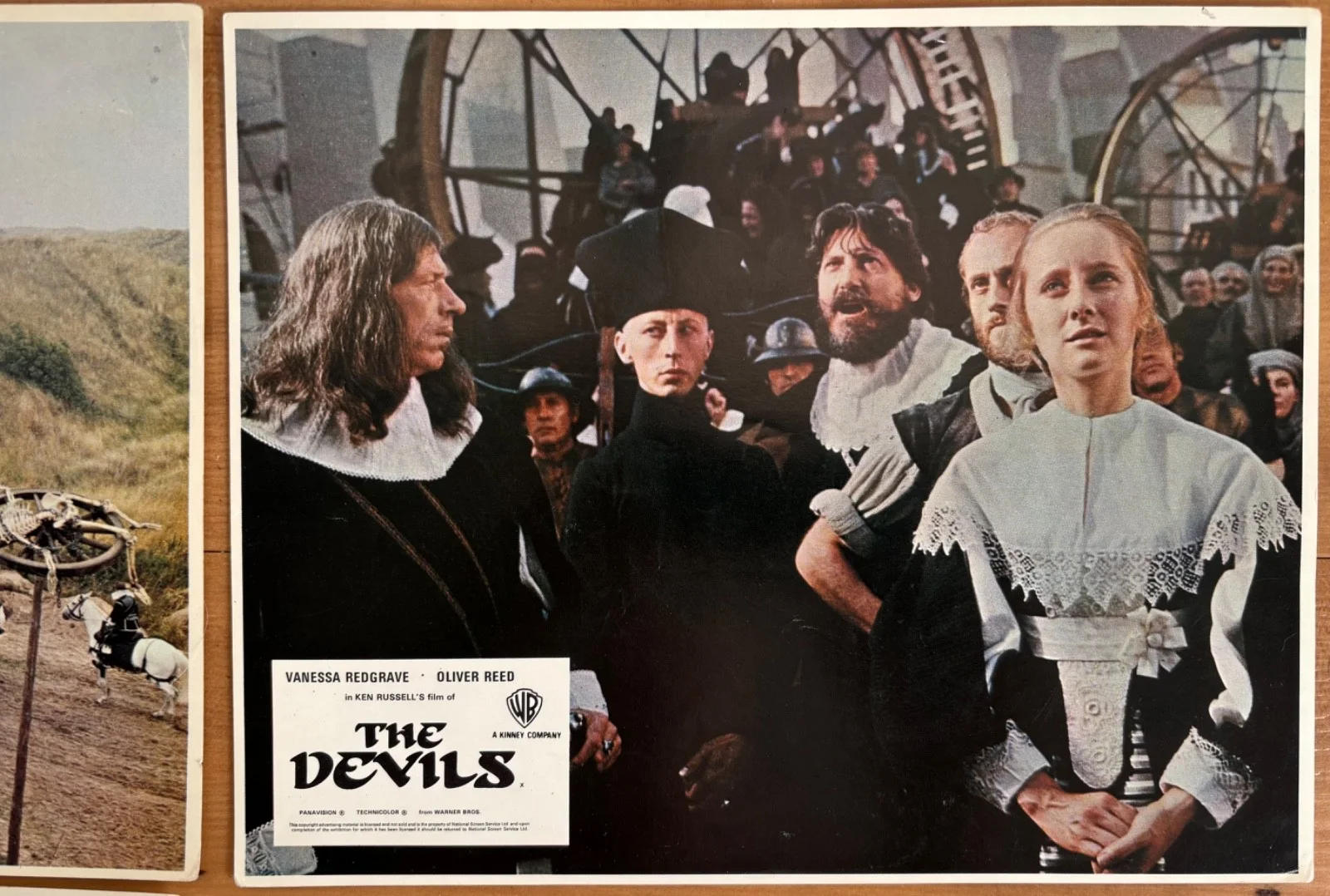 Seven Original FOH film stills/lobby cards 10X8 THE DEVILS 1971 good used cond, изображение 2