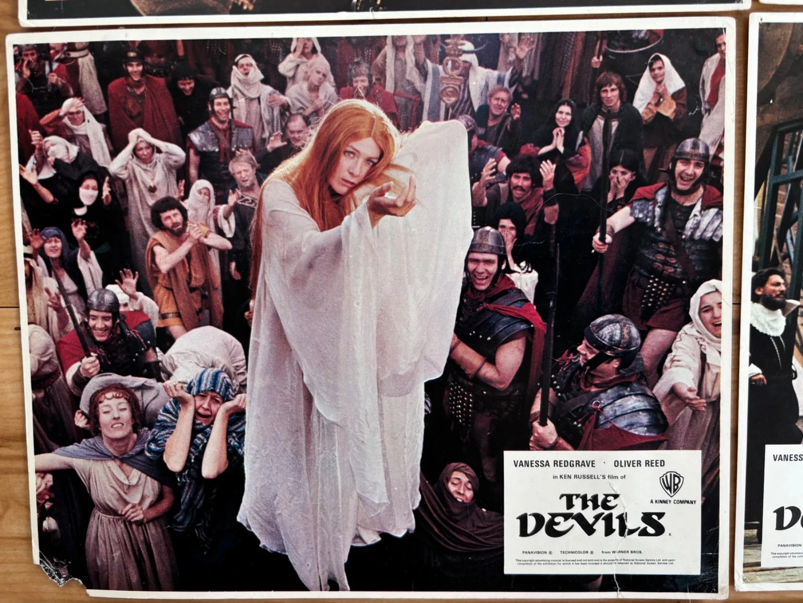 Seven Original FOH film stills/lobby cards 10X8 THE DEVILS 1971 good used cond, изображение 3