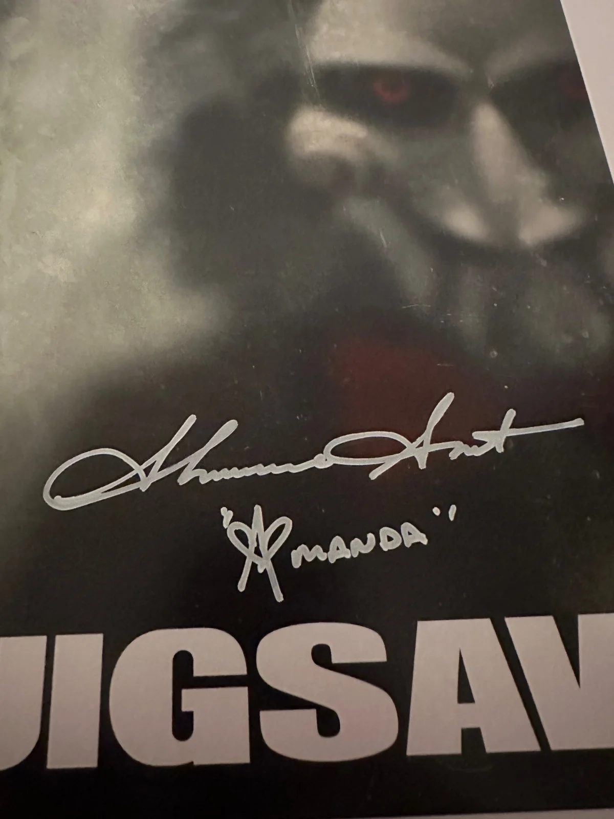 Shawnee Smith — Shawnee Smith Saw autographed signed 8x10 photo MAS COA horror Amanda, изображение 2