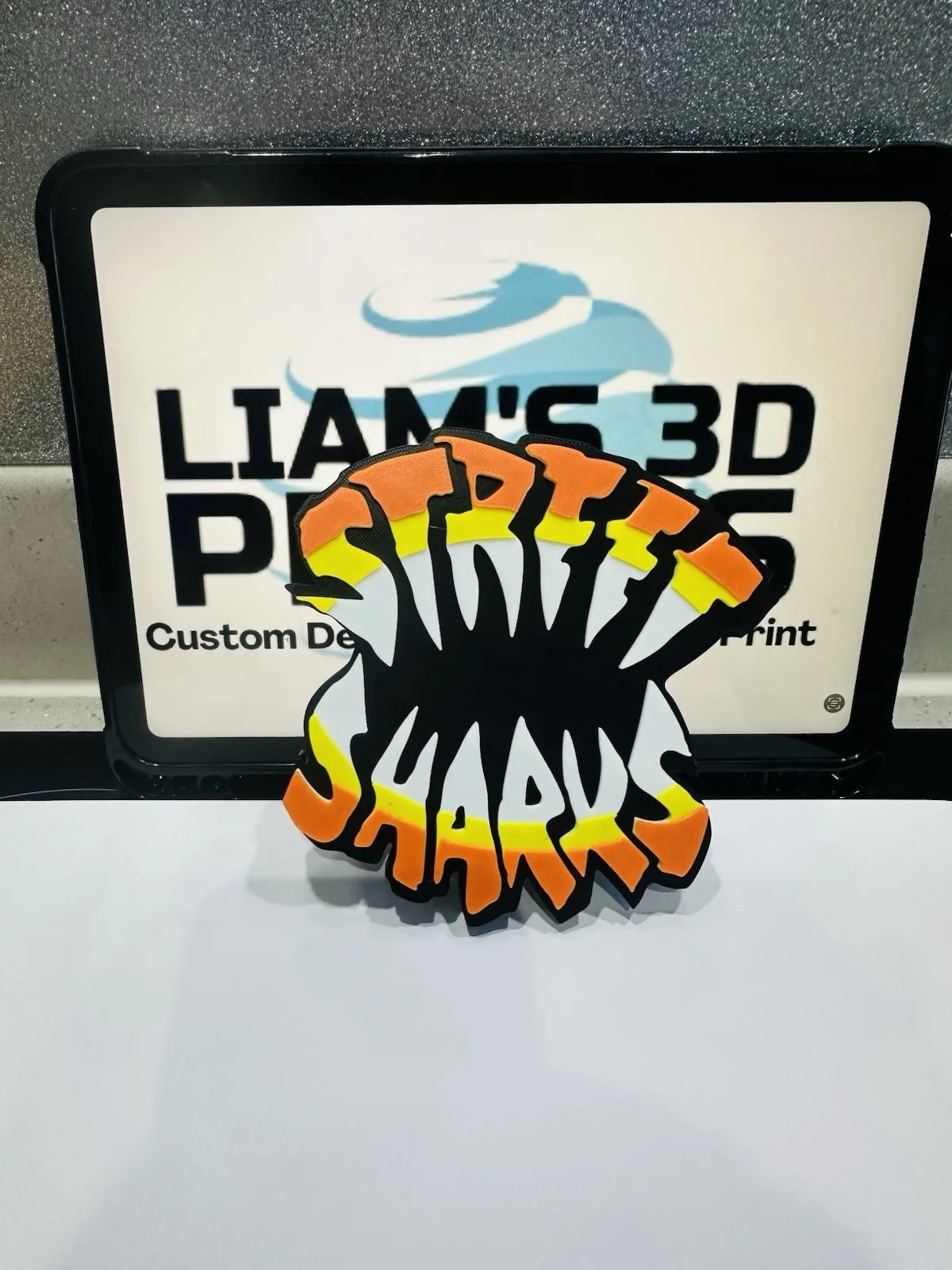 Decorative Street Sharks Film TV logo Sign Display Pops Self Standing, изображение 2
