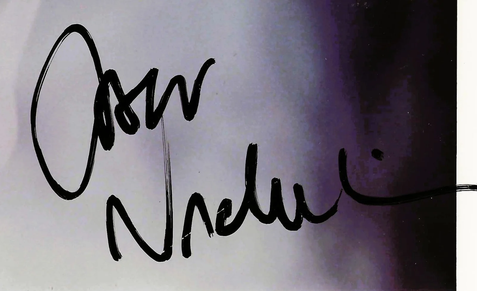 8x10 — Jack Nicholson signed 8x10 as THE JOKER in BATMAN; Easy Rider CHINATOWN w. COA, image 2